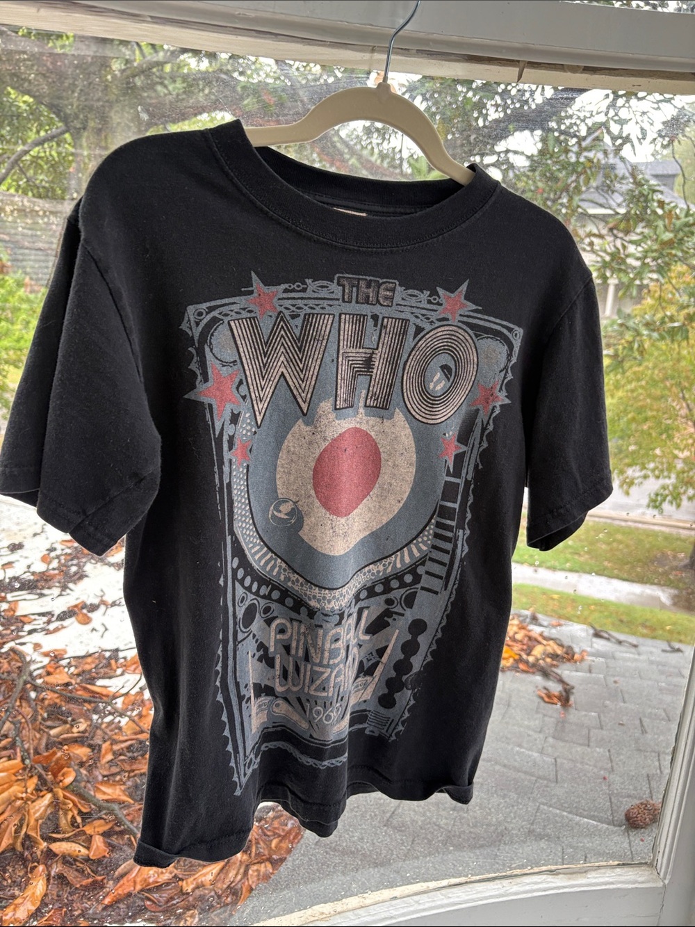 Gildan Black The Who Graphic Tee with Red & Cream Target